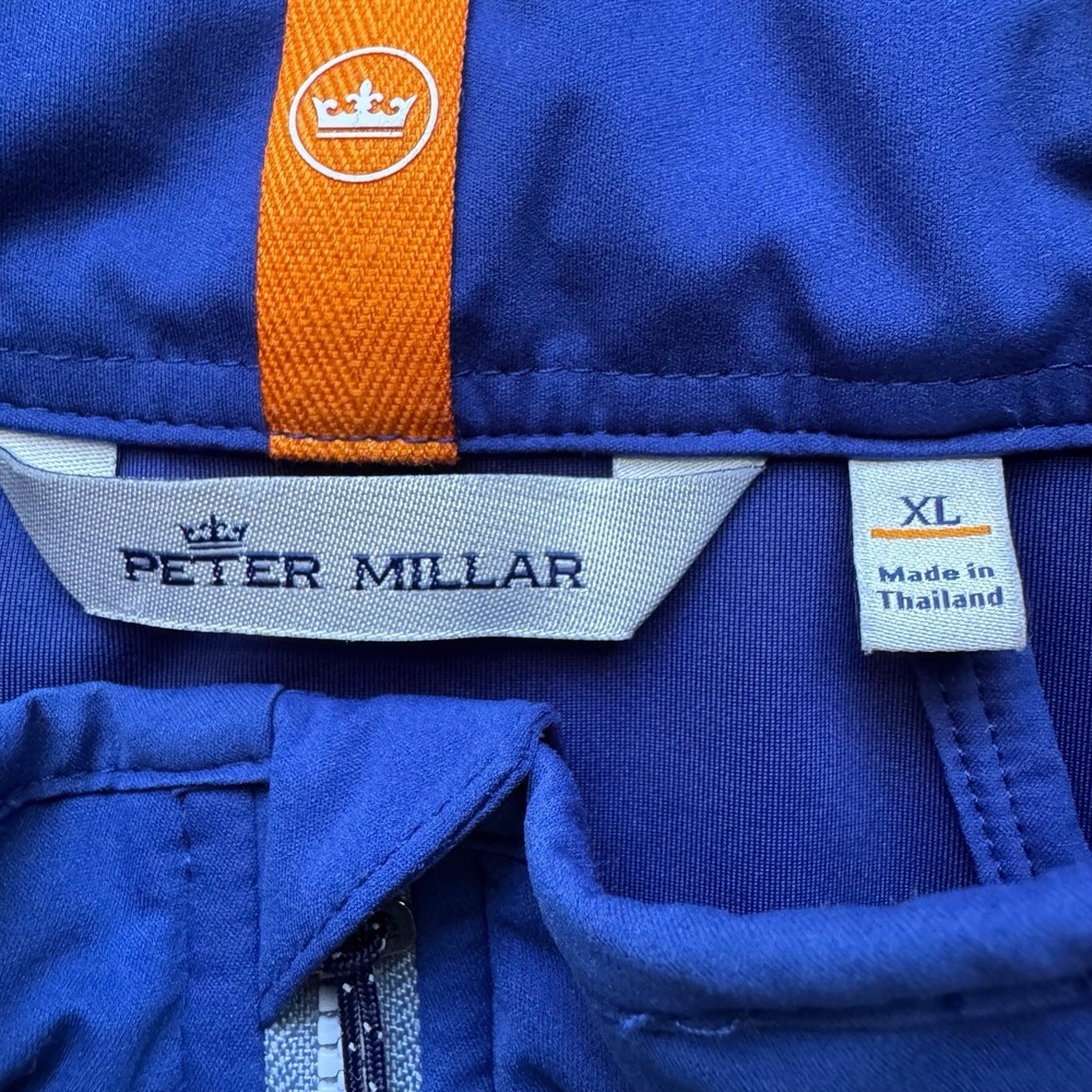 Peter Millar Hyperlight Fuse Hybrid Full Zip Golf Vest Men's XL Blue Performance - Picture 5 of 16